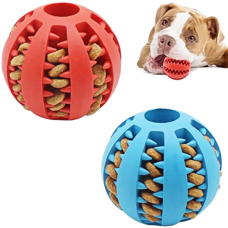 Elevate playtime with our durable and safe Dog Ball Toy for small dogs and puppies. Promote dental health and keep your furry friend entertained – the perfect interactive toy!