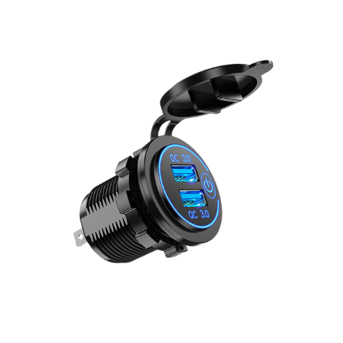 Stay connected on the road with our Dual USB Car Charger – the ultimate travel companion for rapid device charging. Universal compatibility, durable construction, and easy installation make it a must-have for your journey!