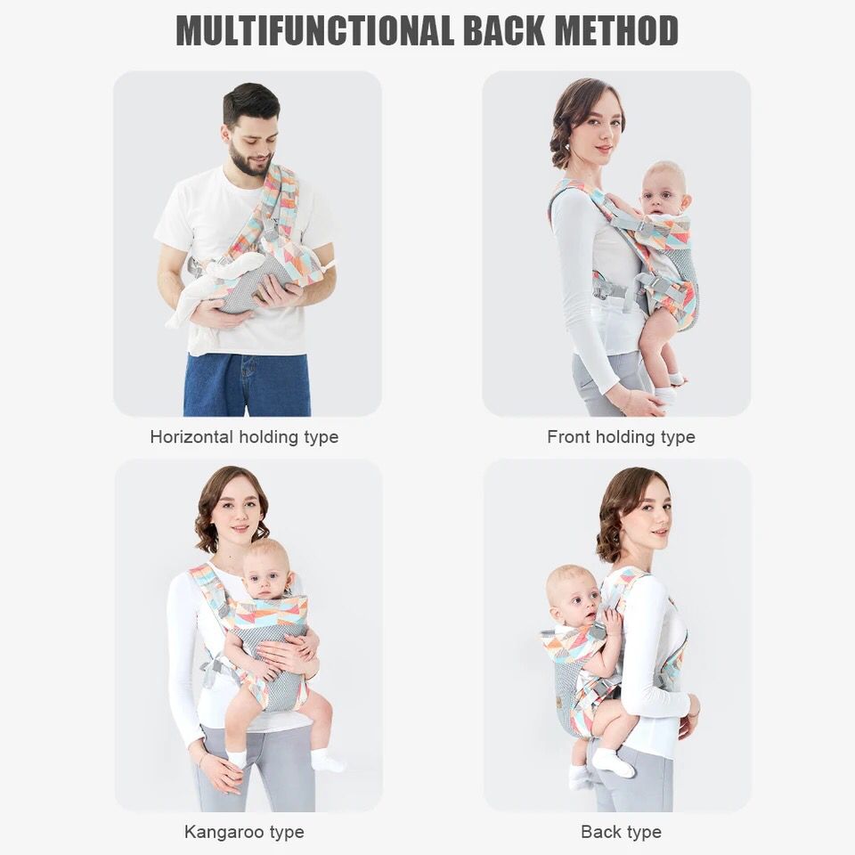 Experience hands-free parenting with our 4-in-1 Convertible Baby Carrier – Comfortable, versatile, and designed for on-the-go convenience. Order now for the ultimate baby-wearing experience!