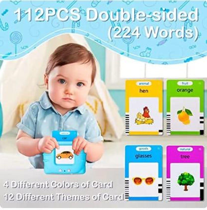 Talking Flash Cards Early Educational Preschool Learning Toys