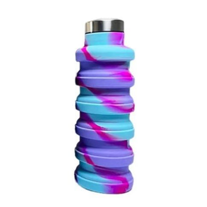 Collapsible Silicone Sports Water Bottle