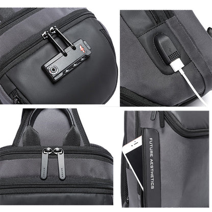 Stay Connected in Style: Multifunctional Messenger Bag with USB Charging Port – Your Ultimate On-the-Go Companion