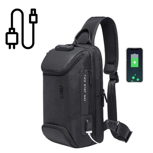 Stay Connected in Style: Multifunctional Messenger Bag with USB Charging Port – Your Ultimate On-the-Go Companion