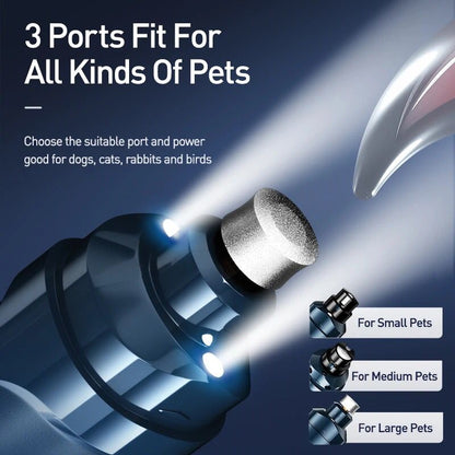 Paw-Perfect Grooming: Rechargeable Electric Dog Nail Clippers for Precise Cat Claw Care